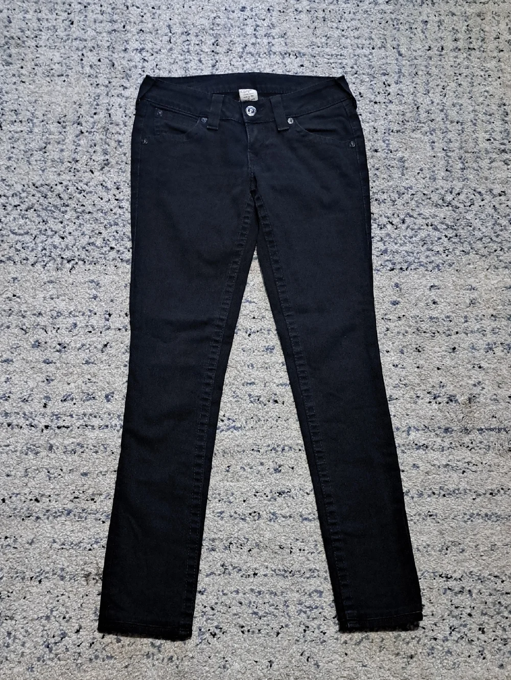 True Religion Women’s Black Skinny Jeans - Picture 1 of 8